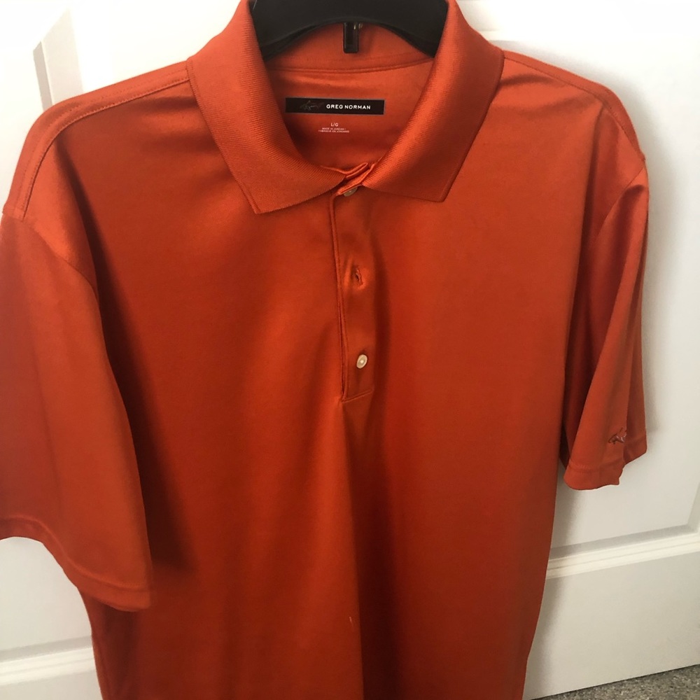 Greg Norman Mens Large Golf Shirt